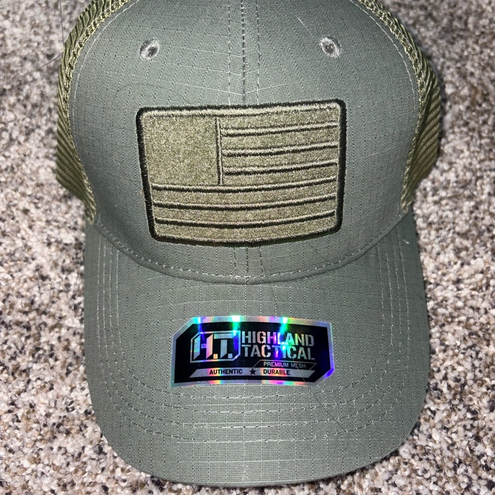 Highland Tactical Olive Green Cap
